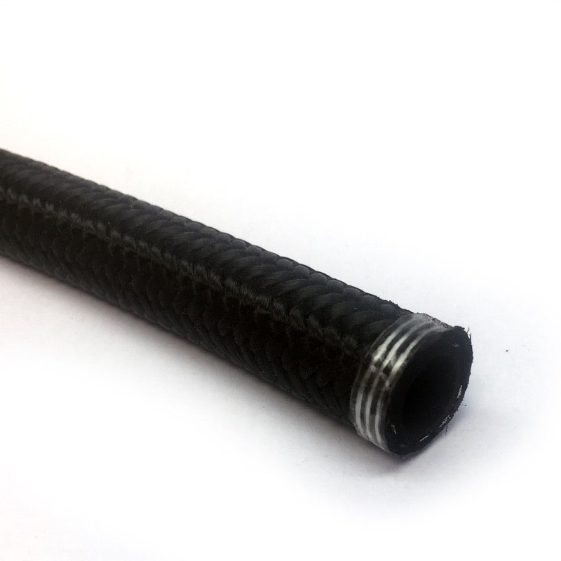 NyTrex Fuel Hose 210810; -08 AN 10 ft. Black 