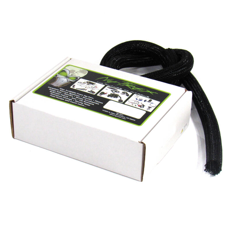 Photo for NyTrex Wire Sleeving 709-10-6; 1.000 in. 6 ft. Black PET Braid