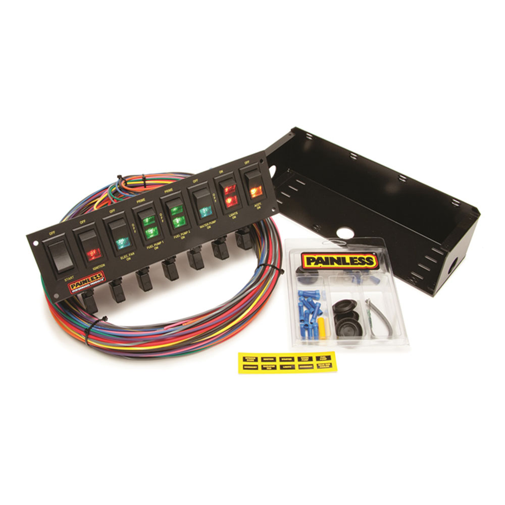 Photo for Painless Wiring Multi Purpose Switch Panel Kit 50306;