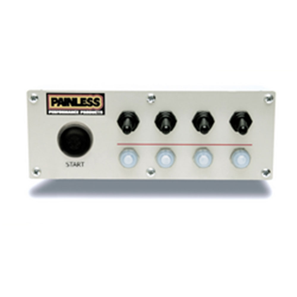 Photo for Painless Wiring Multi Purpose Switch Panel Kit 50335; Off Road Roll Bar Mount 4 Switch Toggle 