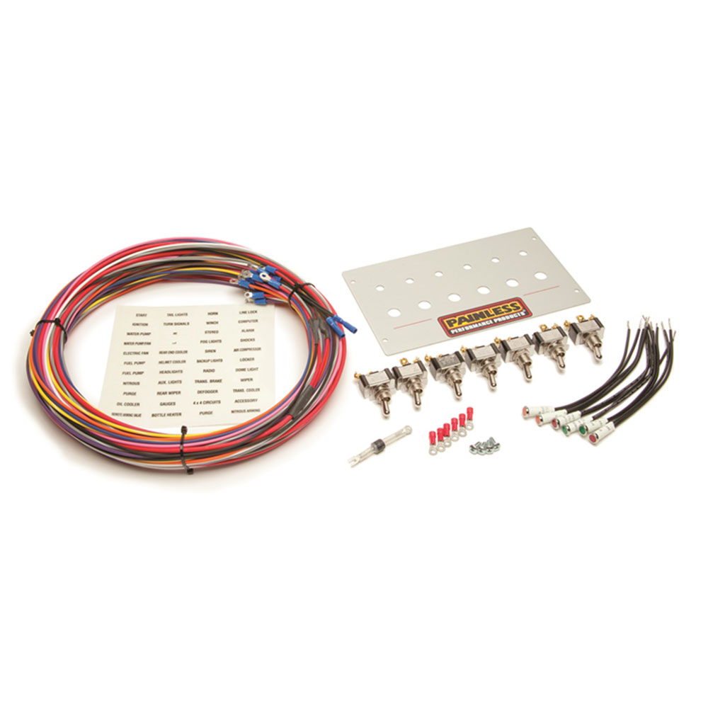 Photo for Painless Wiring Switch Panel Kit 50421;