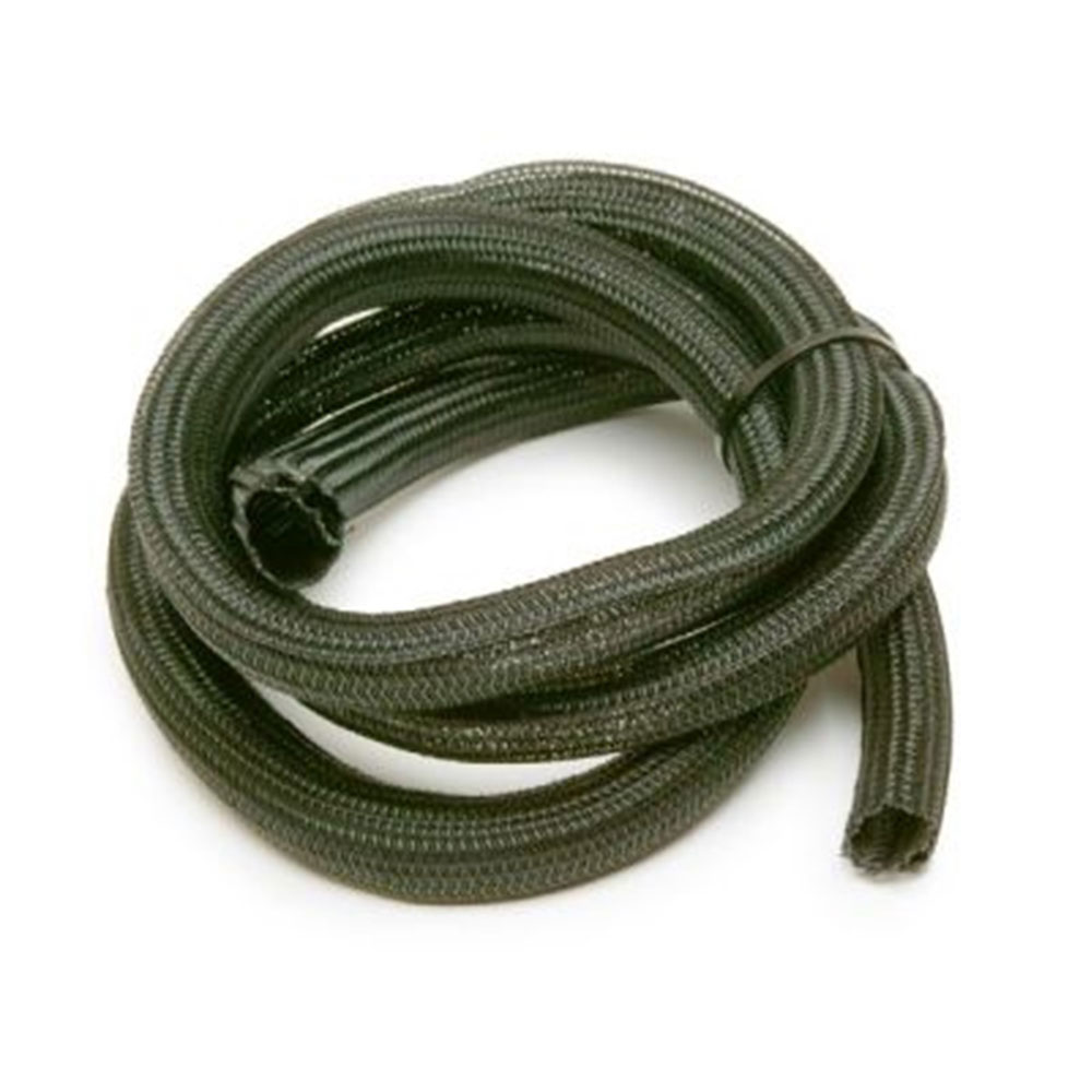 Painless Wiring Wire Sleeving 70916; PowerBraid Split Sleeving 12 ft. Black 1.000 in. Nylon, Copolymer 
