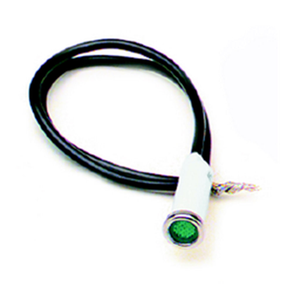 Photo for Painless Wiring Dash Indicator Lights 80205; 5/16 in. Green Dash Indicator Light