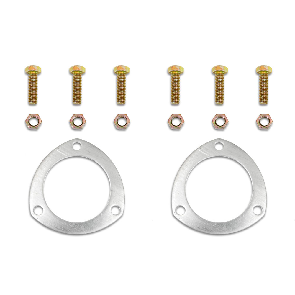 Patriot Exhaust Exhaust Collector Gasket 66002; Seal 4 Good Aluminum 3 Bolt 3.000 in. 