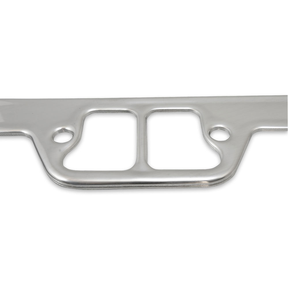 Patriot Exhaust Header Gasket 66044; Percy's Seal 4 Good Dog Leg (Stock Port) 1.770 in. 1.510 in. for AMC 290 to 401 