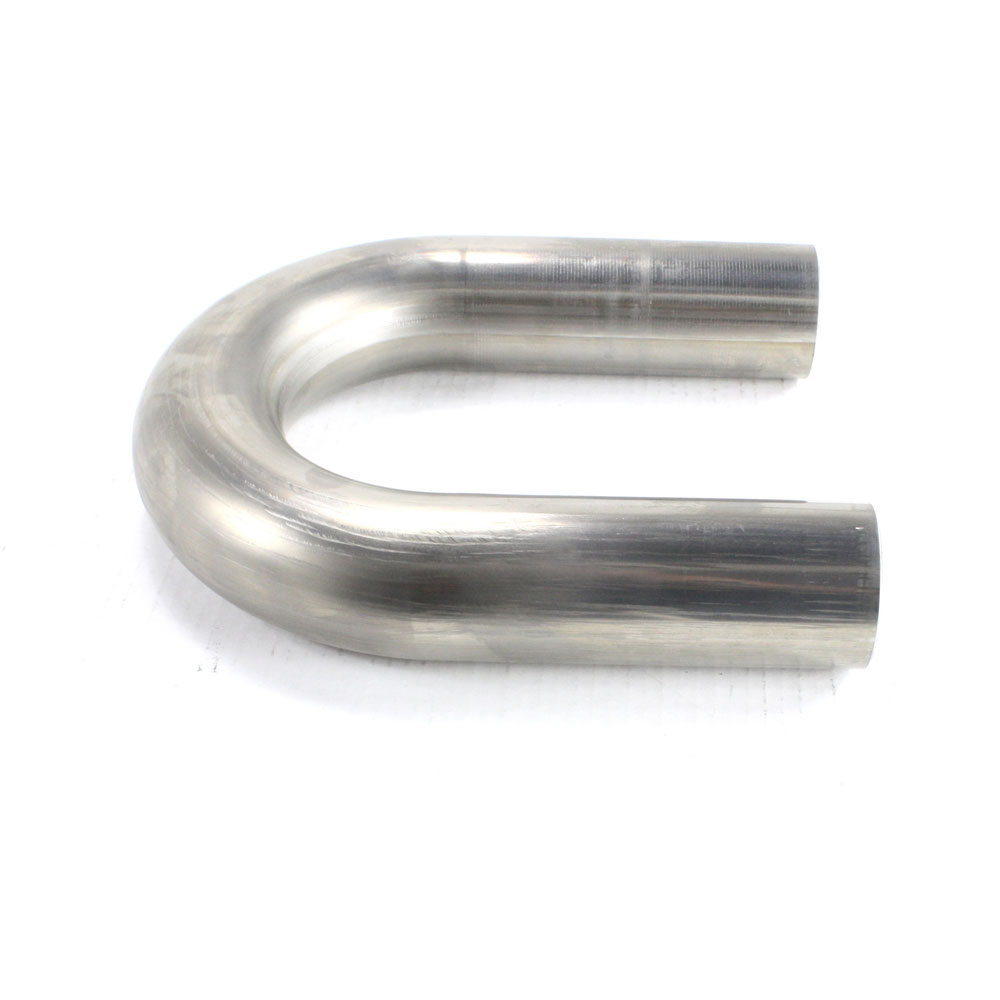 Photo for Patriot Exhaust Exhaust Pipe H6937; U Bend 18 Gauge 2.500 in. 180 deg. Raw 304 Stainless Steel