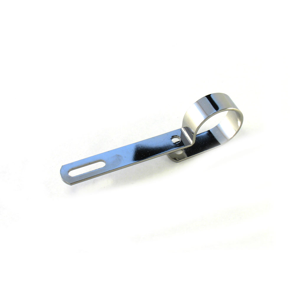 Photo for Patriot Exhaust Exhaust Clamp HPC200; Lake Pipe Clamp 2.000 in. Steel, Chrome Hanger