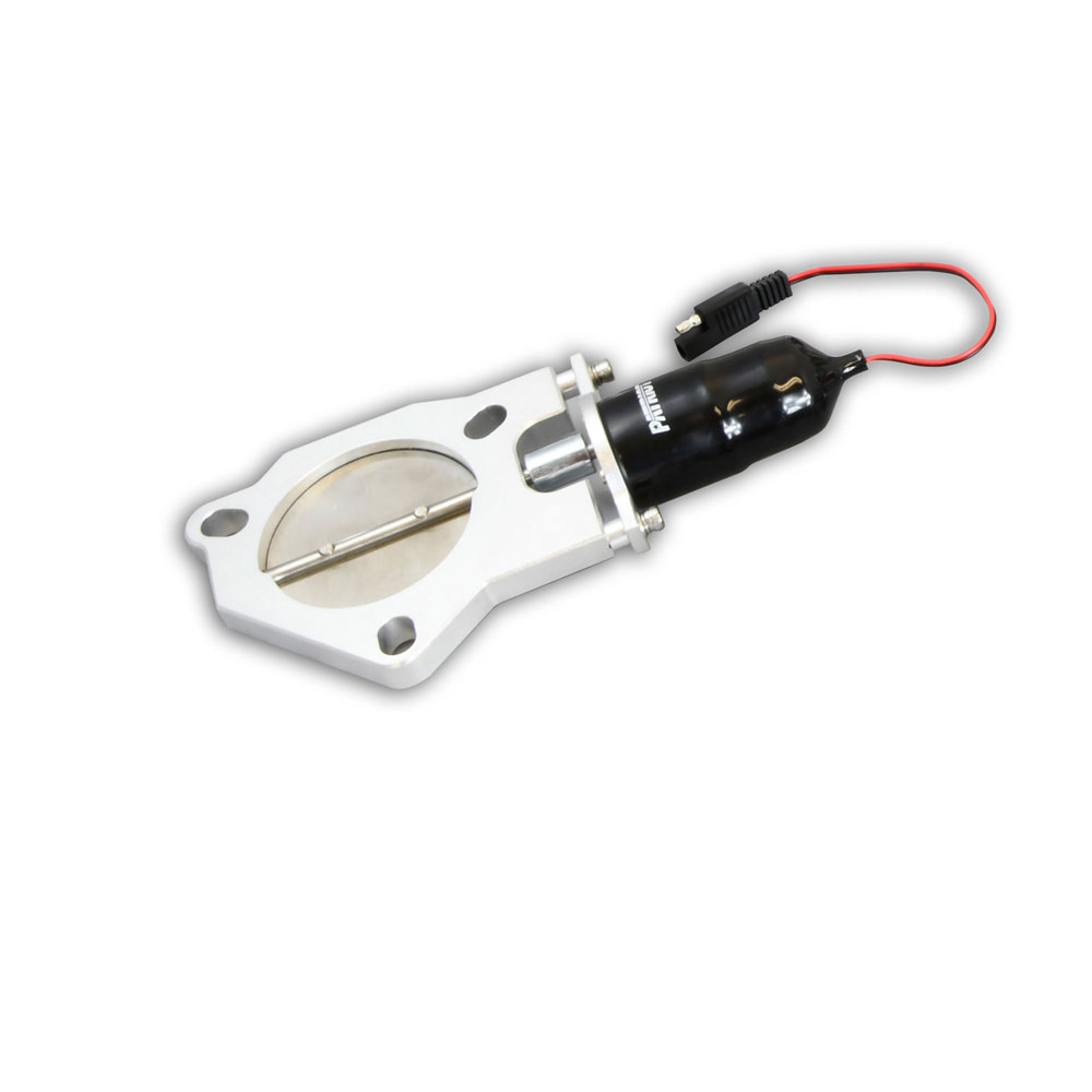 Patriot Exhaust Exhaust Cutout PEC300K-1; Electric Electrical 3.000 in. Natural Stainless Steel, Aluminum 