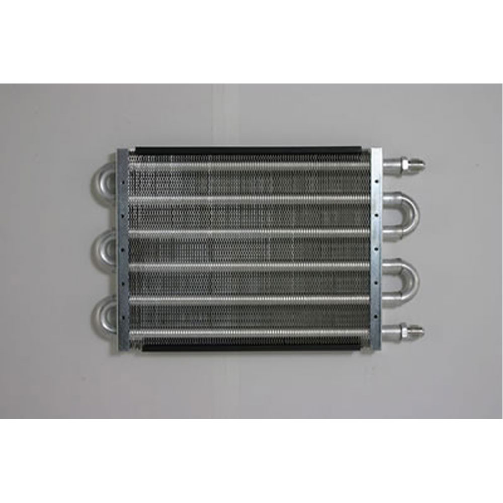 Perma-Cool Oil Cooler 1023; Thin Line 7.500 in. 6 Pass  Aluminum Tube and Fin 