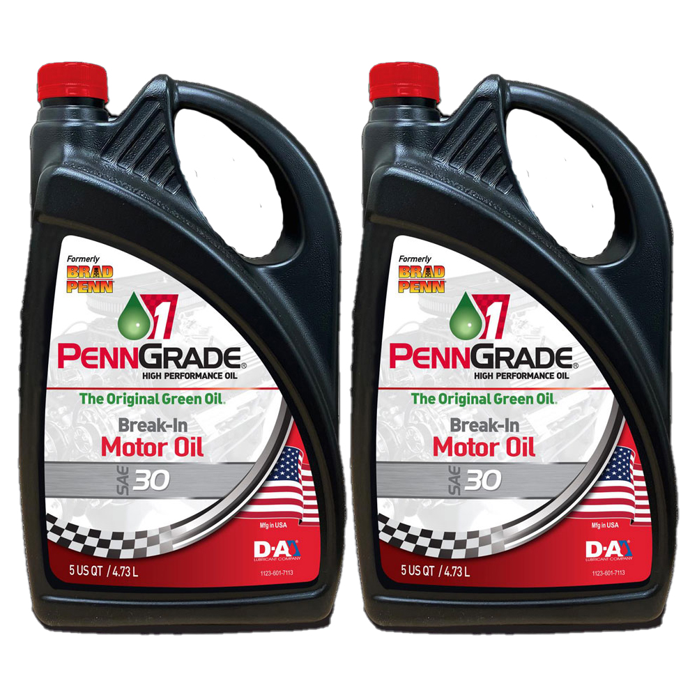 Photo for PennGrade 1 Engine Oil 71200(2-PACK); Break In Oil SAE 30 5 Quart Mineral 