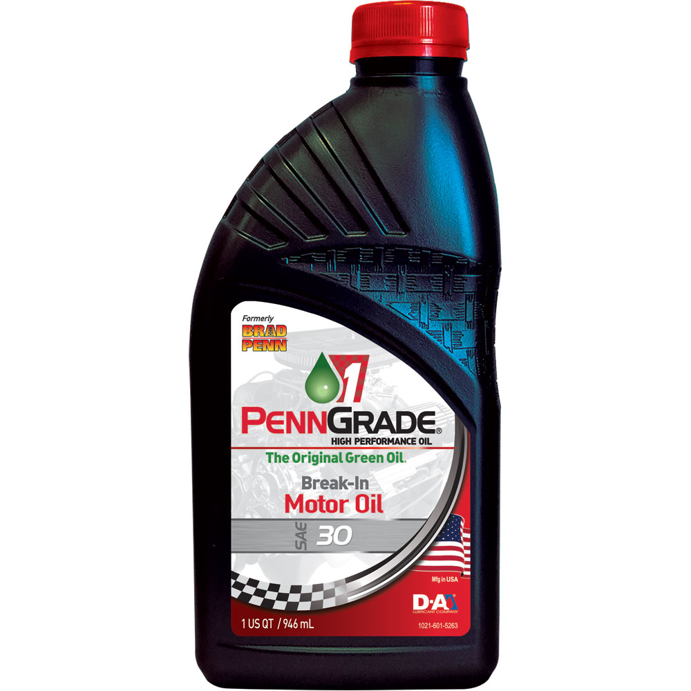 Photo for PennGrade 1 Engine Oil 71206; Break In Oil SAE 30 1 Quart Mineral