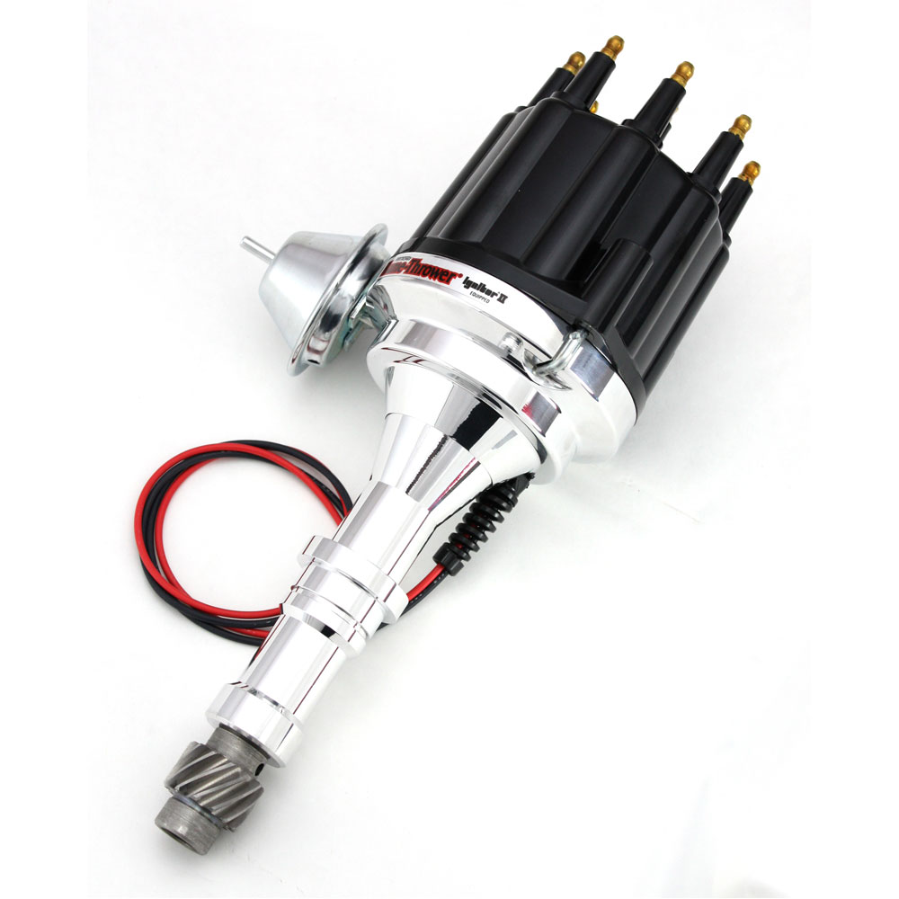 Pertronix Distributor D7151710; Plug and Play Ignitor 3 Flame Thrower Vacuum, Mechanical Hall Effect for Buick 215, 300, 340, 350 