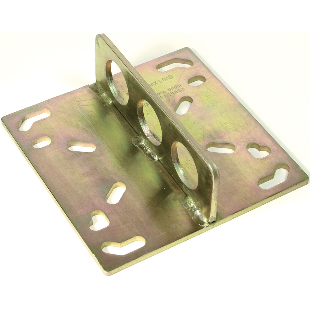 Performance Tool Engine Lift Plate W41034; Universal Lift Plate Gold Iridite Steel 