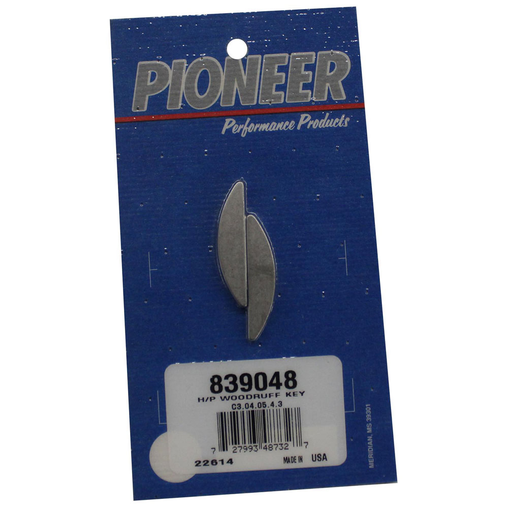 Photo for Pioneer Woodruff Key 839048; 3/16 in. 1.406 in. for 1968 to 1997 Ford 302