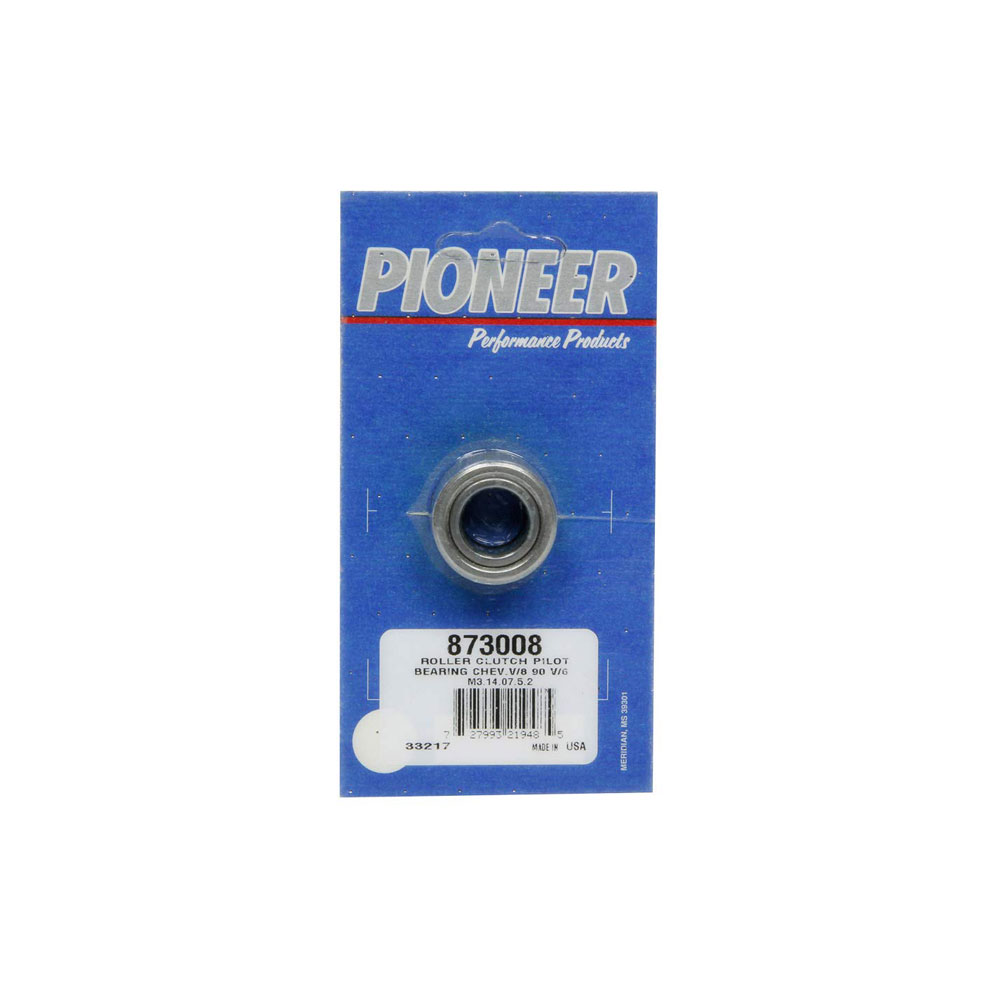 Pioneer Clutch Pilot Bearing 873008; Roller Pilot Bearing 1.093 in. 0.596 in. 0.715 in. Roller for Chevy, Buick, Olds 262 to 400, 396 to 454, 3.8L, 350 to 455 