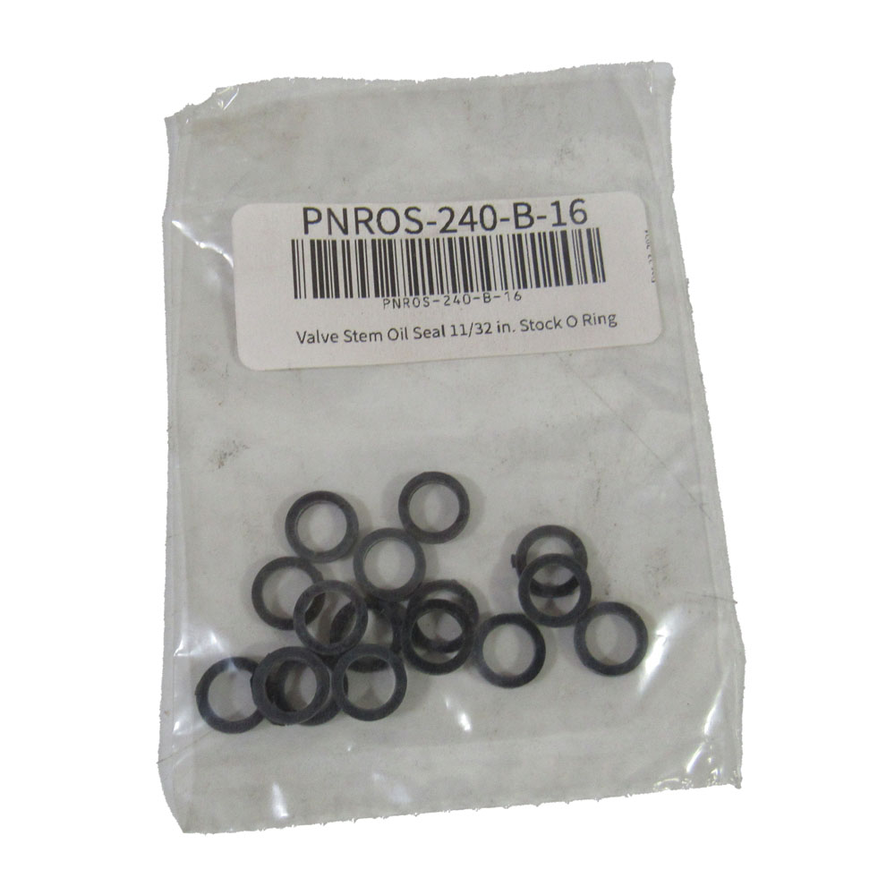 Pioneer Valve Stem Oil Seal OS-240-B-16; 11/32 in. Stock O-Ring 