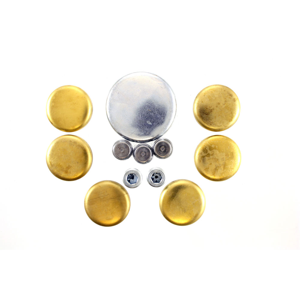 Pioneer Freeze Plug Kit PE-109-BR; Brass for Ford 351C, 351M, 400 