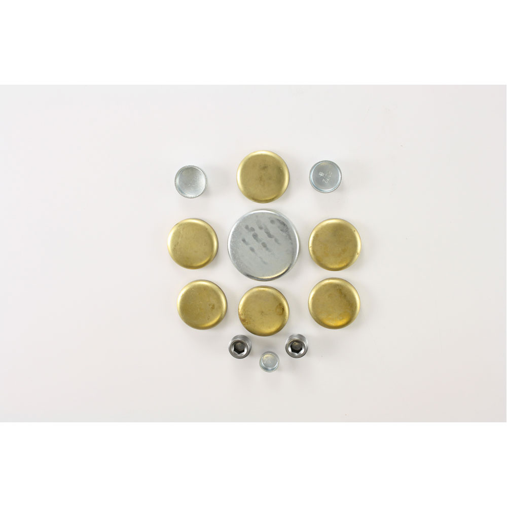 Photo for Pioneer Automotive Industries Freeze Plug Kit PE-124-BR; Brass for Oldsmobile 350 to 455