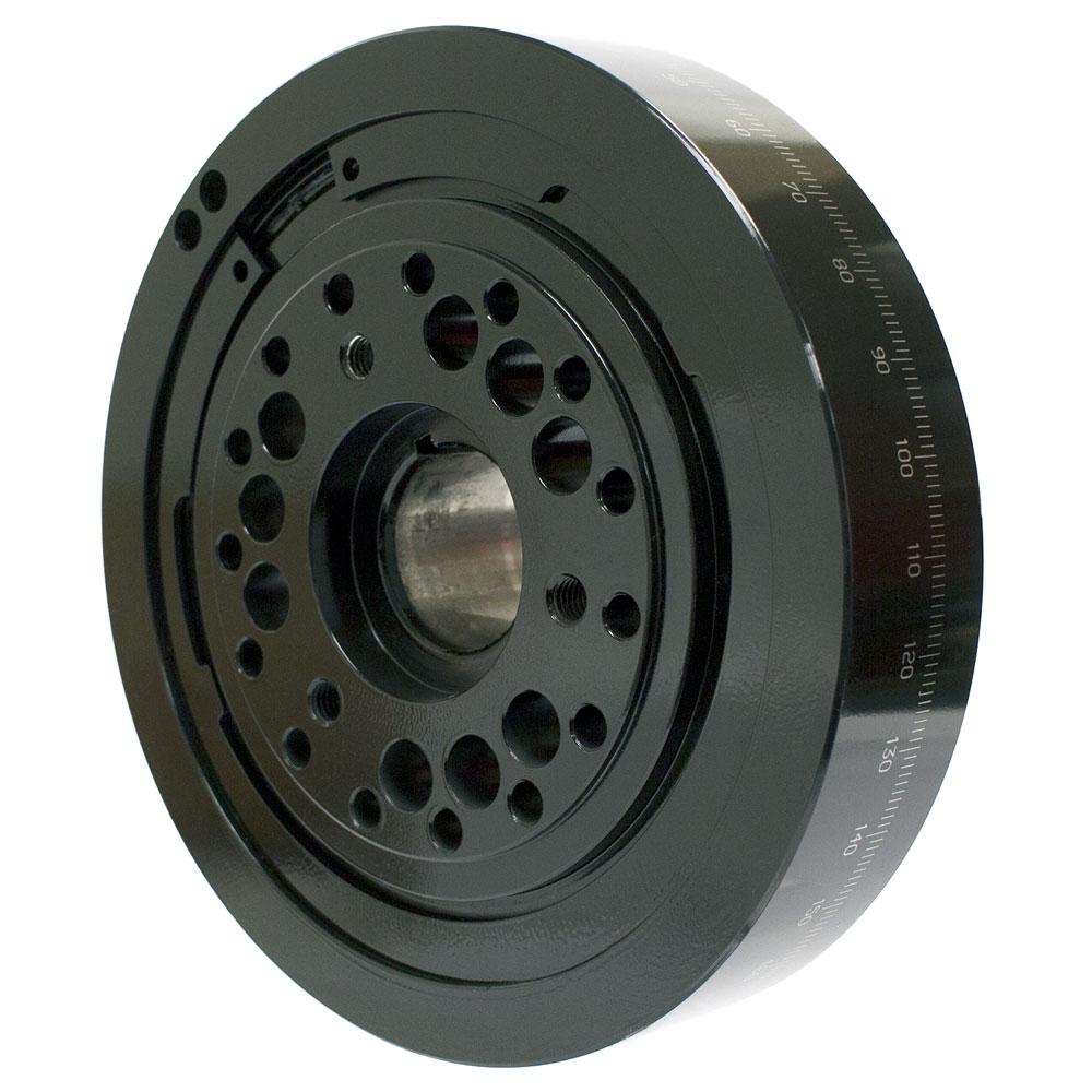 Powerbond Harmonic Balancer PB1018SS; SFI Race 8.000 in. External for Chevy 454 