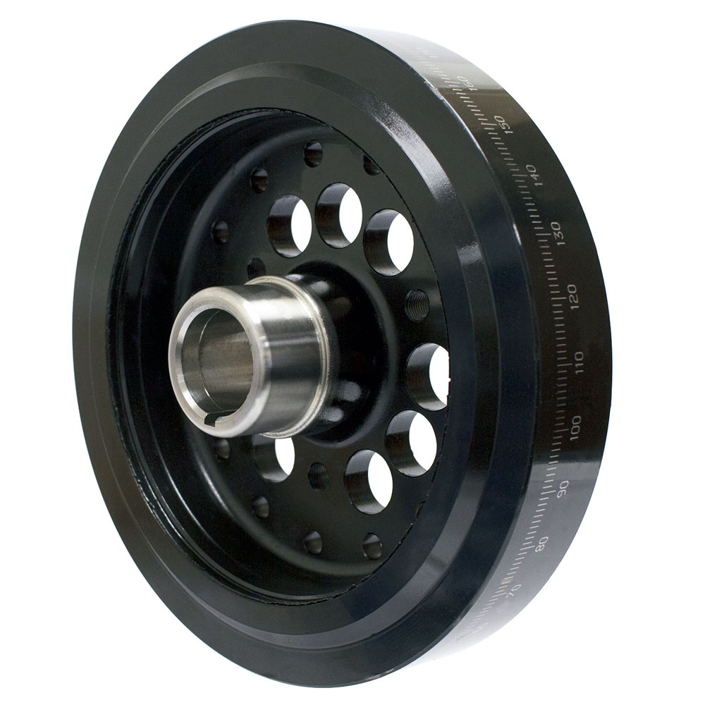 Power Bond Harmonic Balancer PB1046SS; SFI Race 8 in. Int