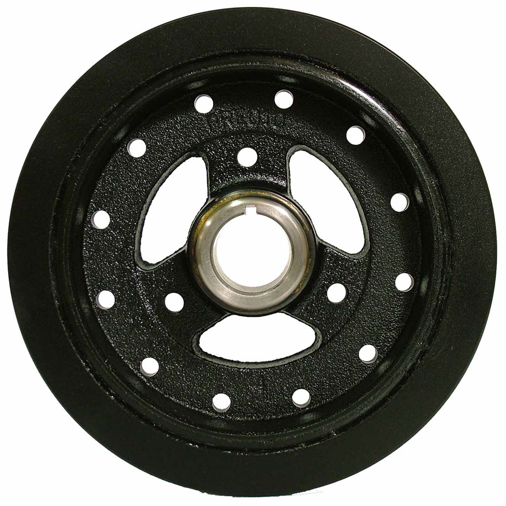 Powerbond Harmonic Balancer PB1046ST; Street Performance 7.950 in. Internal for 1968 to 1996 Chevy 350 