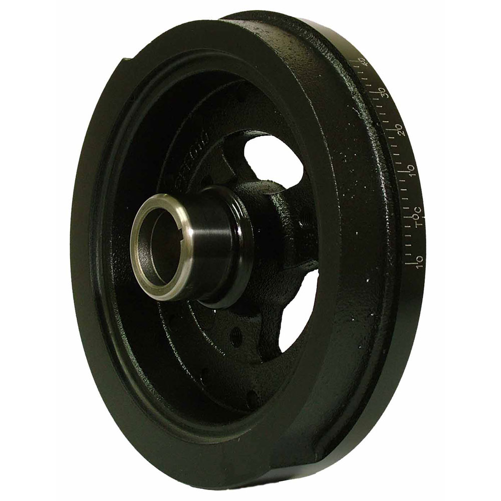 Powerbond Harmonic Balancer PB1050ST; Street Performance 7.950 in. External for Chevy 400 