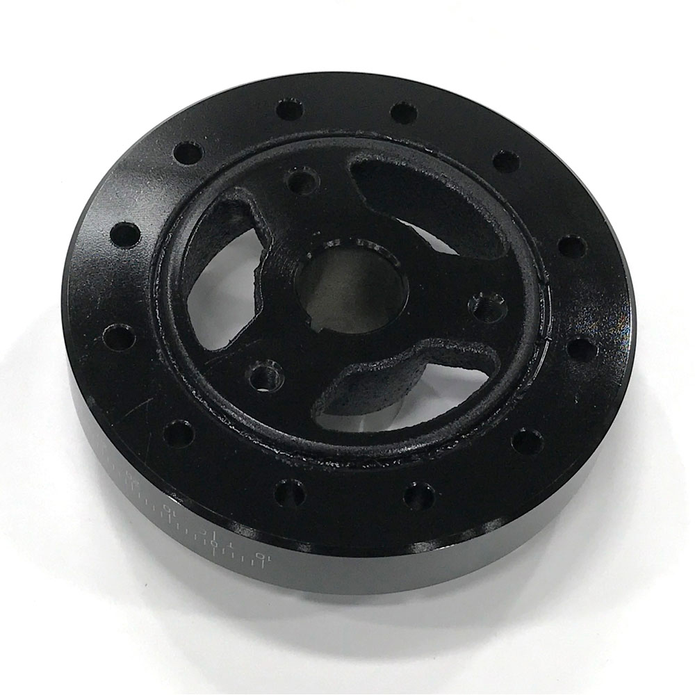 Powerbond Harmonic Balancer PB2221ST; Street Performance 6.750 in. Internal for Chevy 262 to 350 