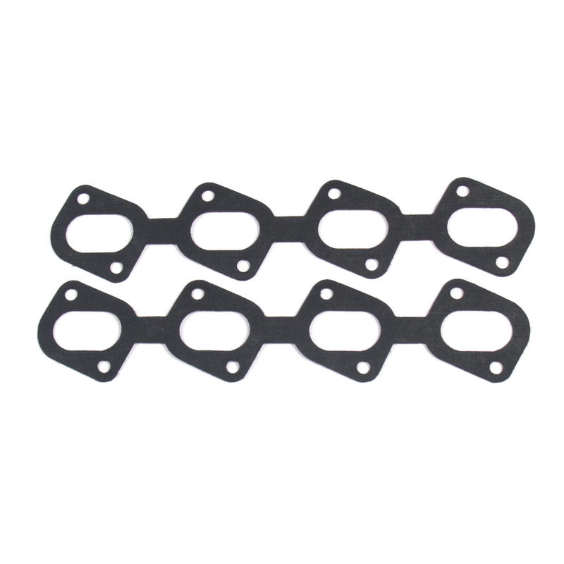 Percy's Header Gaskets 68034; XX Carbon Oval 1.250 in. 2.125 in. for Ford 4.6L MOD 4V 