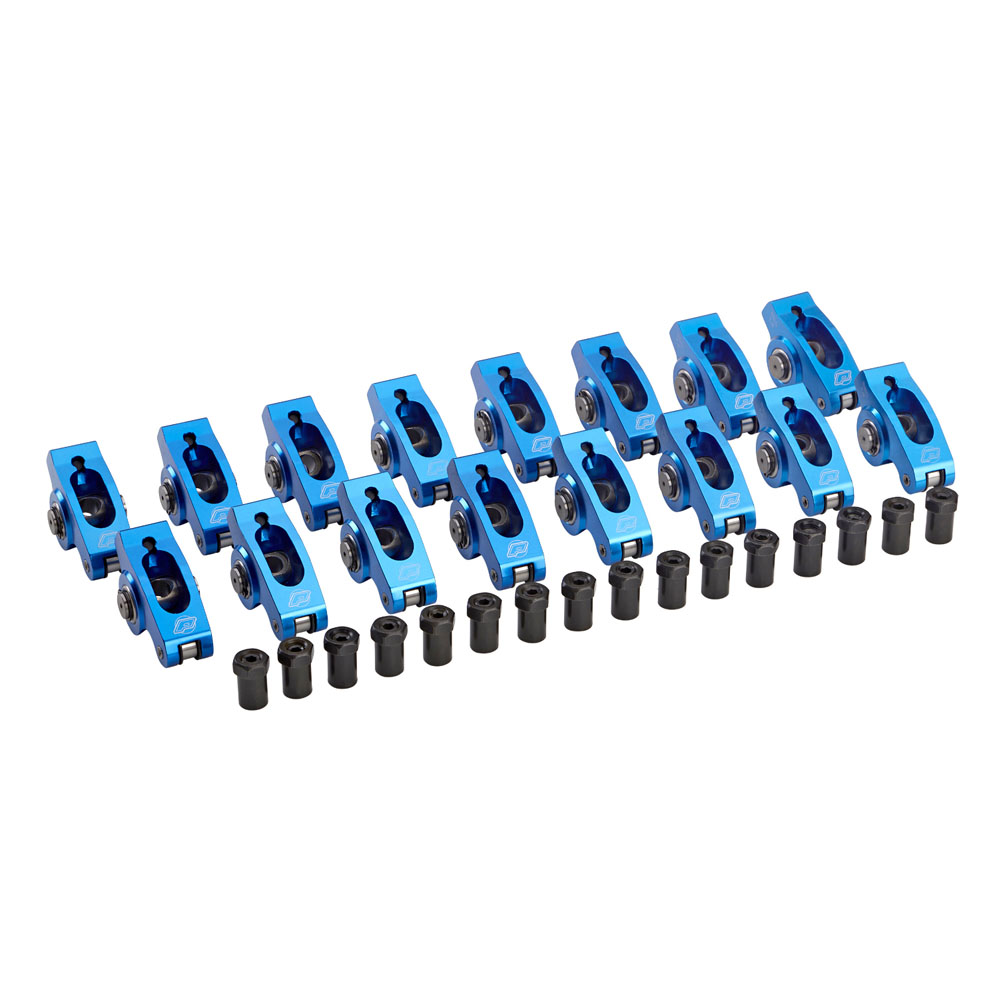 Proform Rocker Arm Kit 66915; Super Street 1.6 3/8 in. Extruded Aluminum Full Roller for Chevy 262 to 400 
