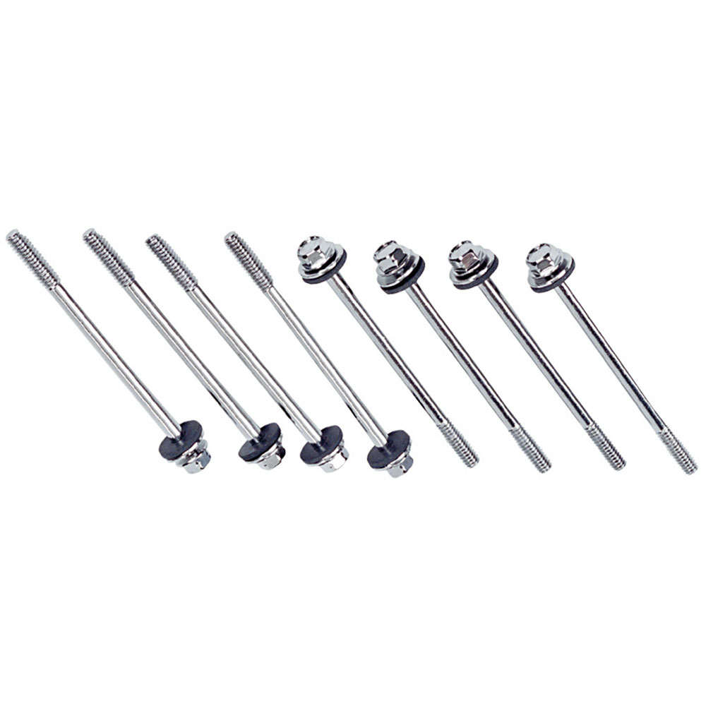 Photo for Proform Valve Cover Bolt Kit 141-133; Chevrolet Performance Parts Stainless Steel Hex Head 1/4 in.-20 3.750 in. for Chevy 262 to 400 