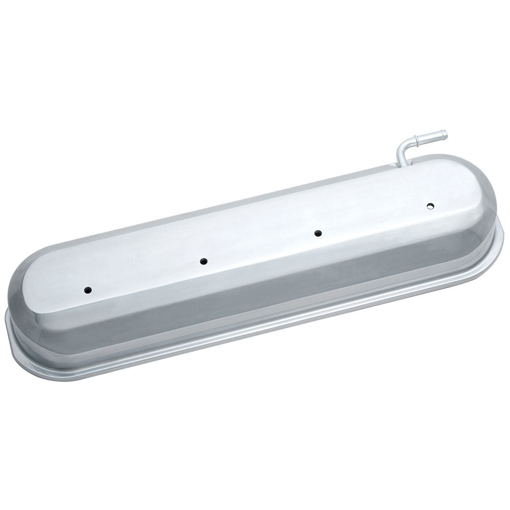 Photo for Proform Valve Cover Set 141-266; Chevrolet Performance Slant Edge Polished Die Cast Aluminum for GM LS 