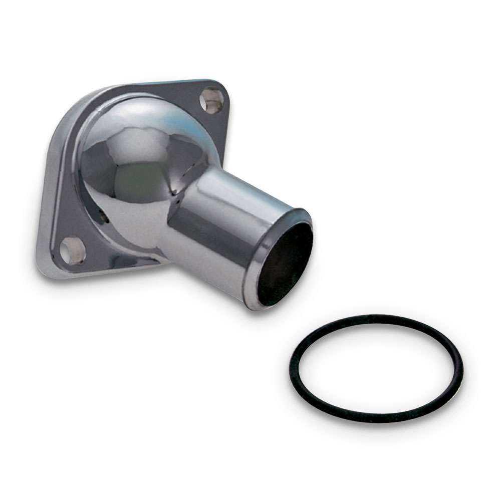 Photo for Proform Thermostat Housing 141-500; Chevrolet Performance Parts Chrome Aluminum