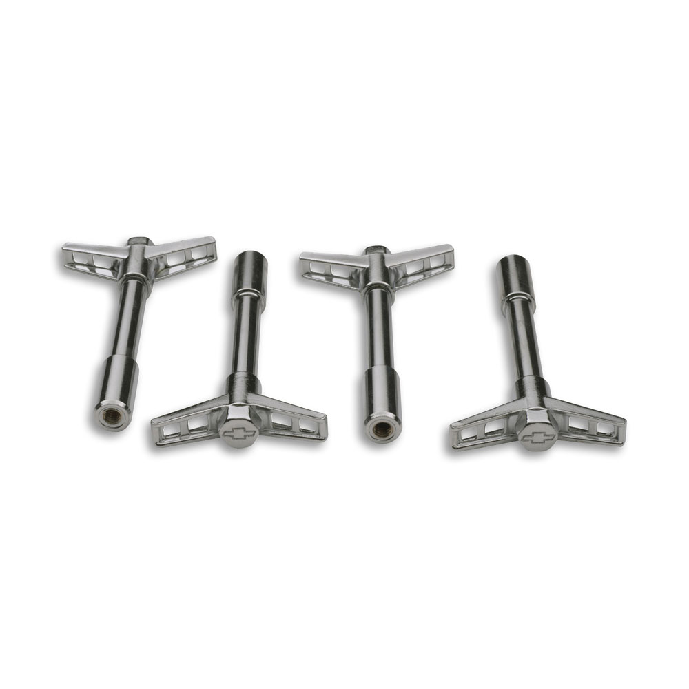 Photo for Proform Valve Cover Stud Set 141-600; Chevrolet Performance Parts Bowtie T-Bolt 1/4 in. -20 Steel 4.250 in. OAL (3.500 in. under wing nut) Chrome for Chevy