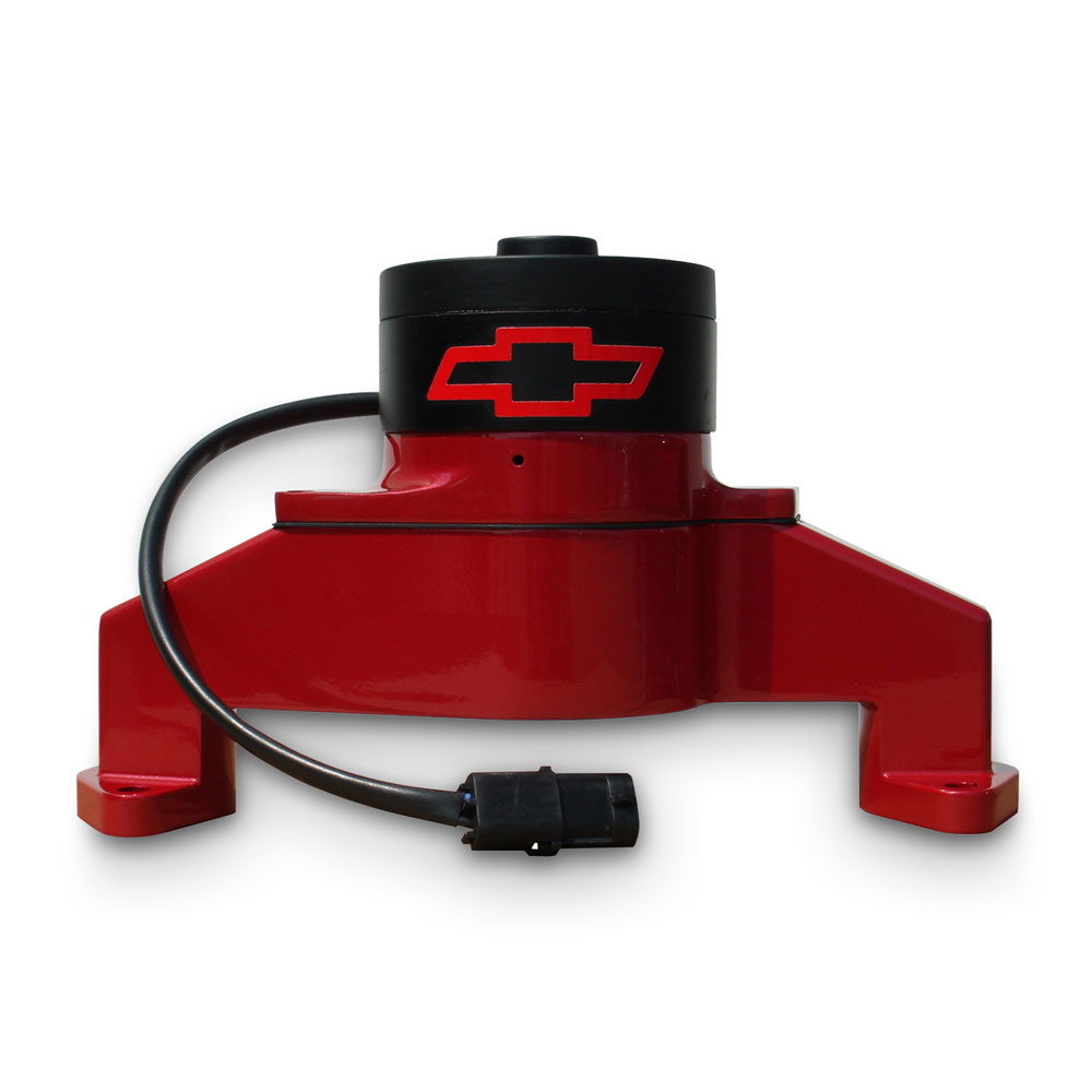 Photo for Proform Water Pump 141-672; Chevrolet Performance Parts 35 GPM Red Powdercoat Mechanical for Chevy