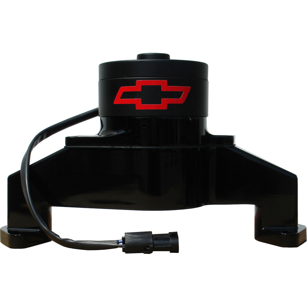 Photo for Proform Water Pump 141-674; Chevrolet Performance Parts 35 GPM Black Powdercoat Electric for Chevy