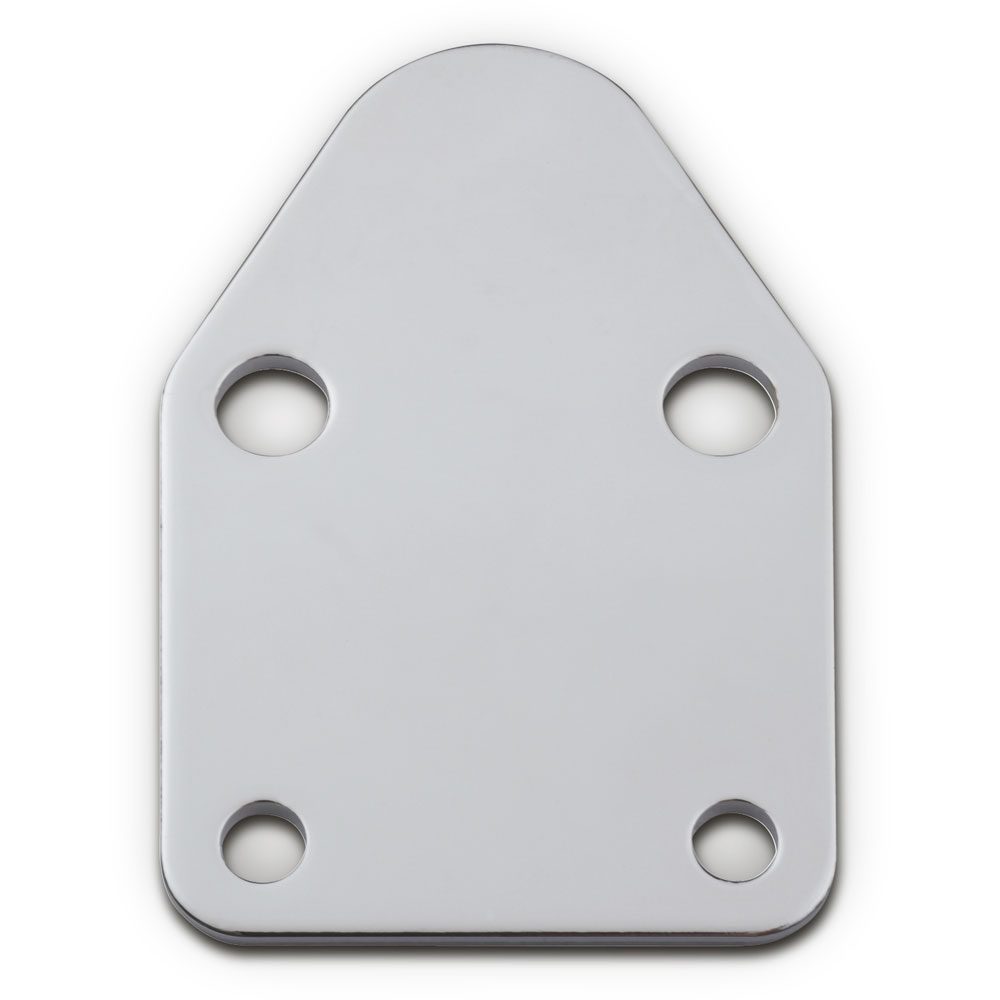 Photo for Proform Fuel Pump Block-Off Plate 66106; Chrome Steel for Chevy 262 to 400