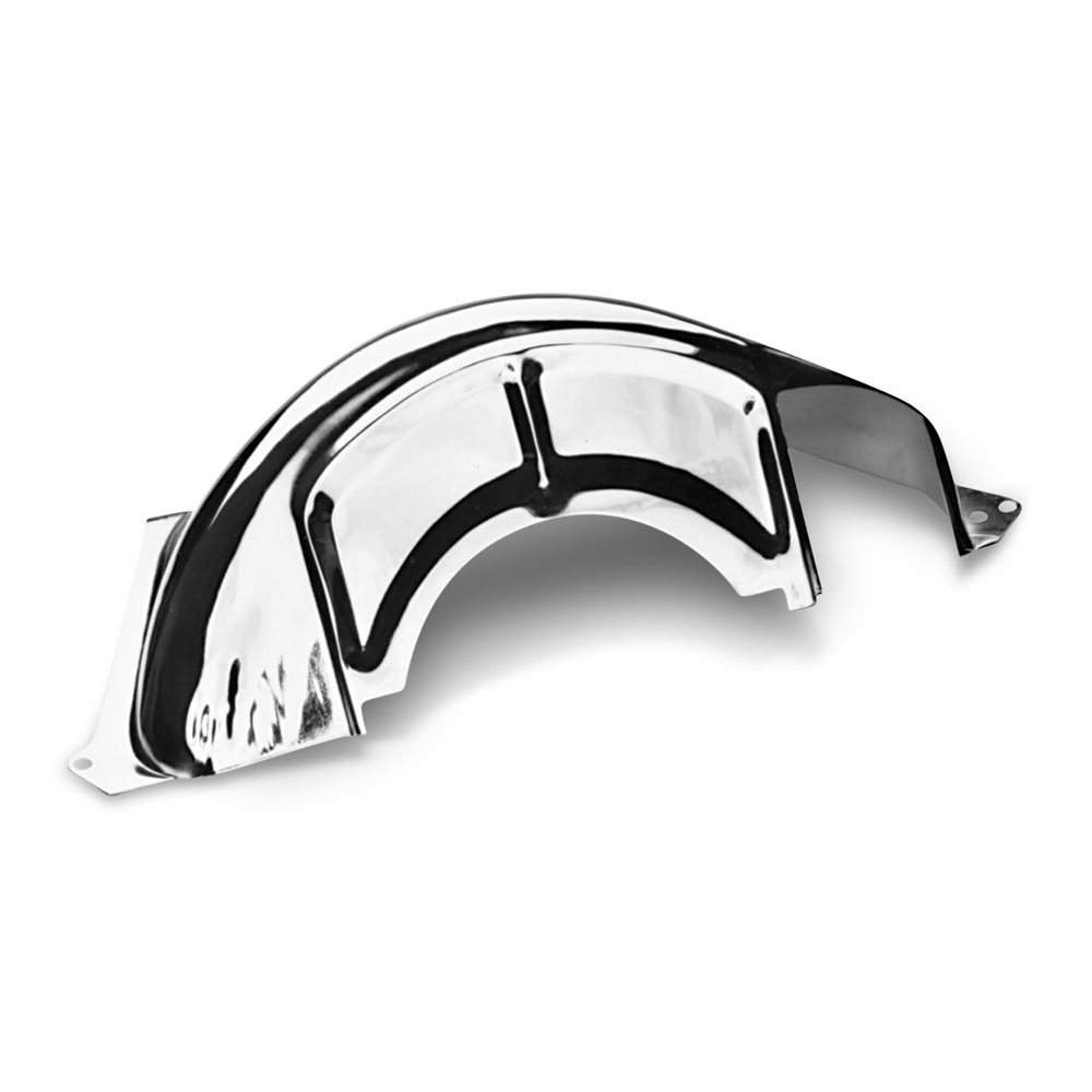Photo for Proform Torque Converter Dust Cover 66621; Chrome for Chevy TH350, TH400
