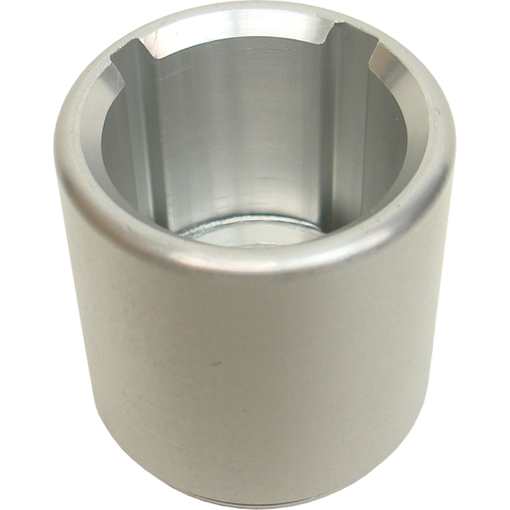 Proform Crankshaft Turning Socket Tool 66900; Aluminum Crank Socket 1.385 in. 1/2 in. Natural Aluminum for Ford, Buick, Pontiac 289 to 351W, 215 to 350, 301 to 455 