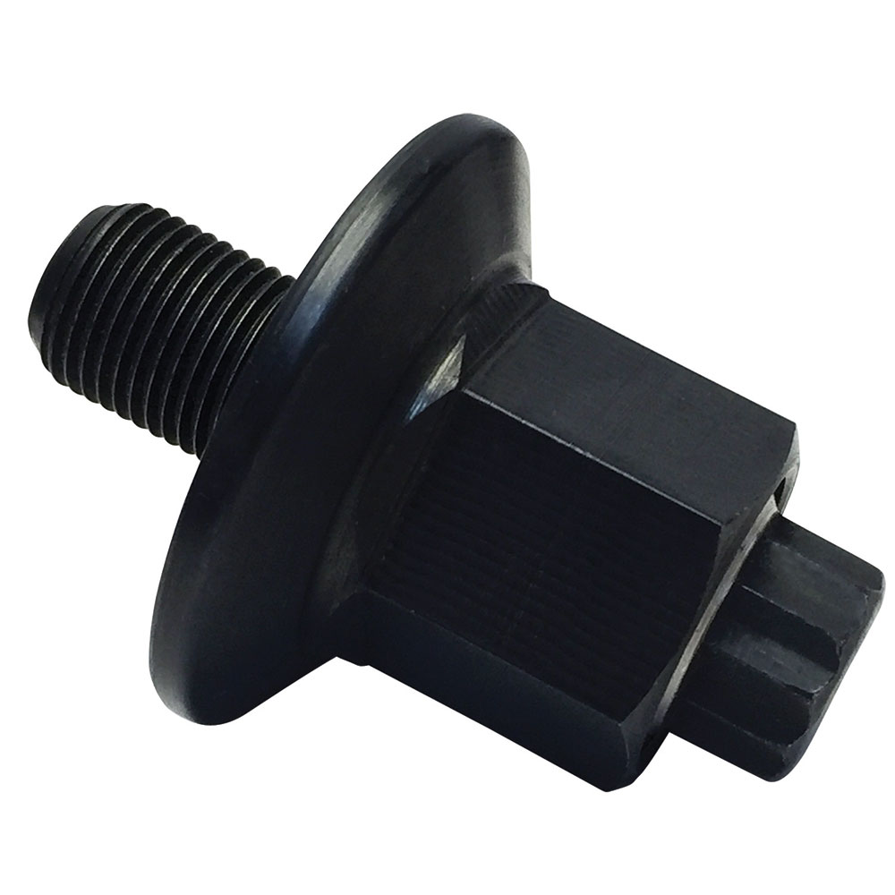 Photo for Proform Crankshaft Turning Socket Tool 67426; Heavy Duty Crankshaft Nut 1.125 in. Black Steel for Chevy 262 to 400 
