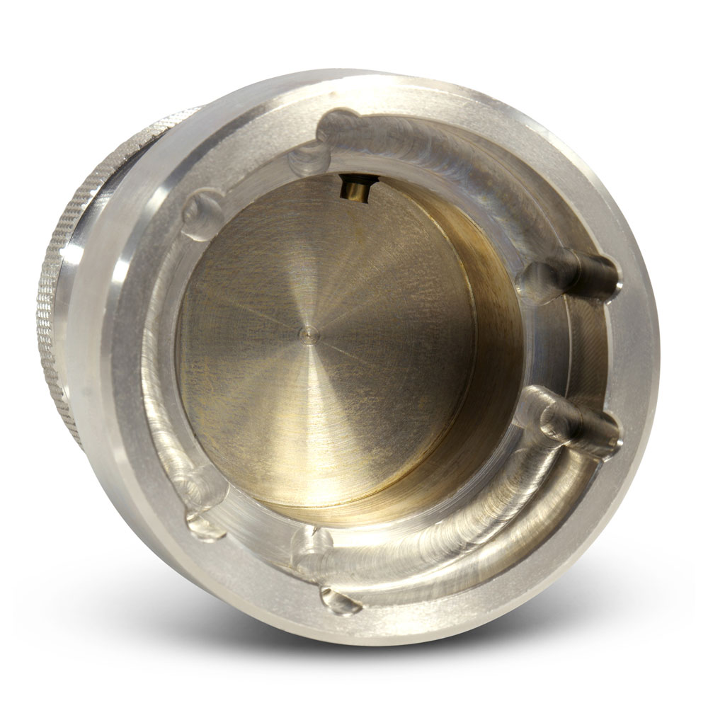 Proform Crankshaft Turning Socket Tool 67606; Crank Socket 1.485 in. 1/2 in. Polished Stainless Steel for GM LS 