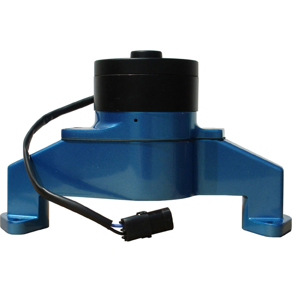 Photo for Proform Electric Water Pump 68230B; 35 GPM Blue Powdercoat Aluminum Electric for Chevy 396 to 454