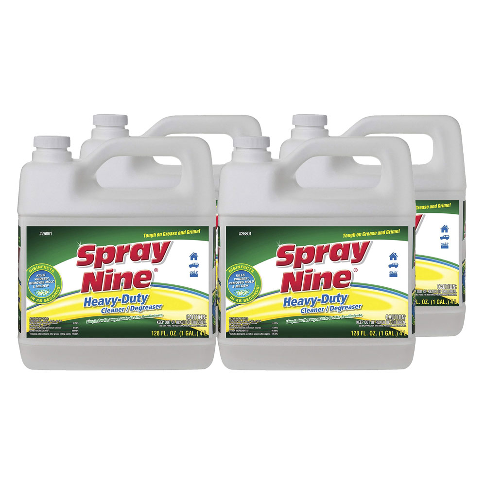 Photo for Permatex Multi Purpose Cleaner and Disinfectant 26801-CASE; Spray Nine 1 Gallon