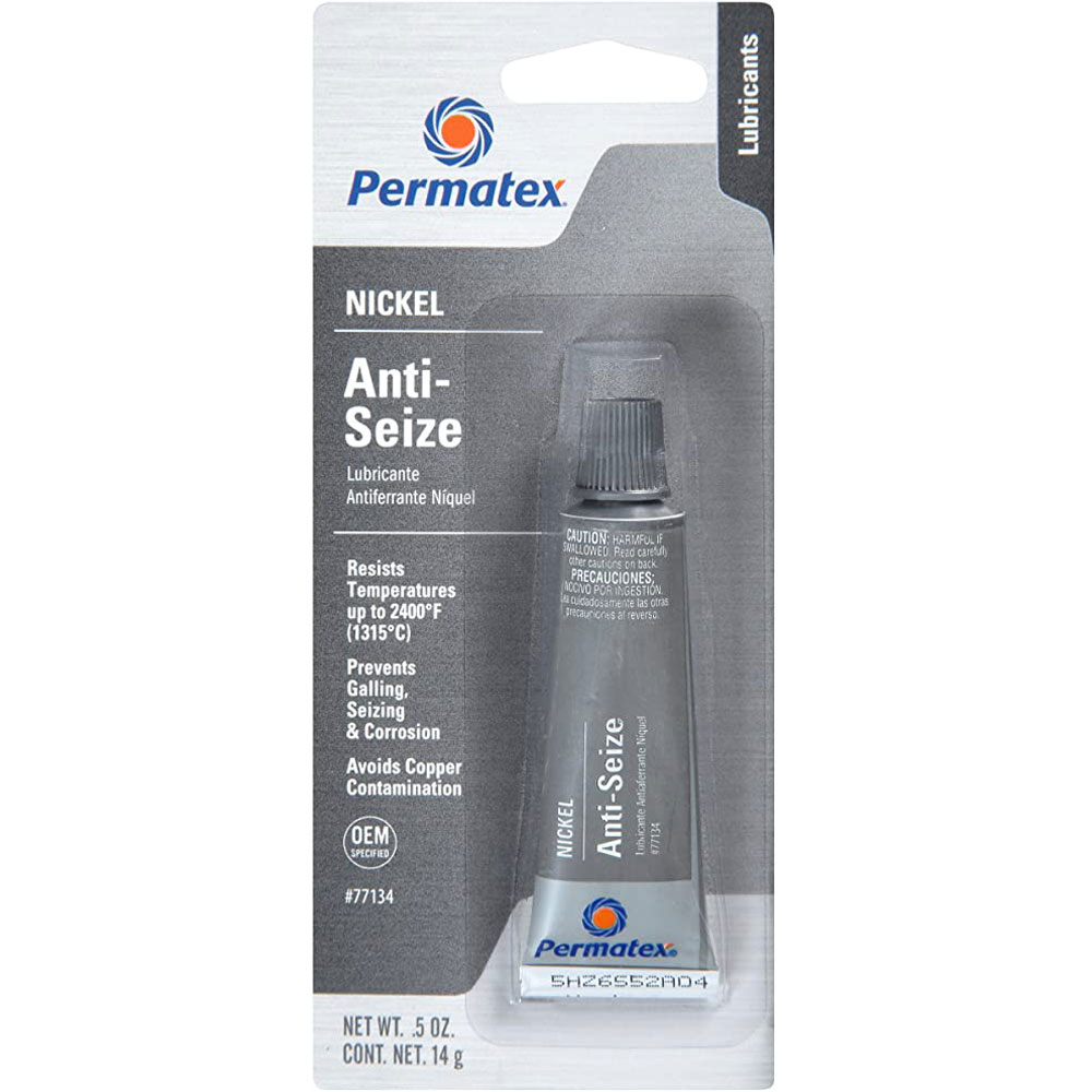 Photo for Permatex Anti-Seize Compound 77134; Nickel Anti-Seize 0.5 oz. Squeeze Tube Nickel