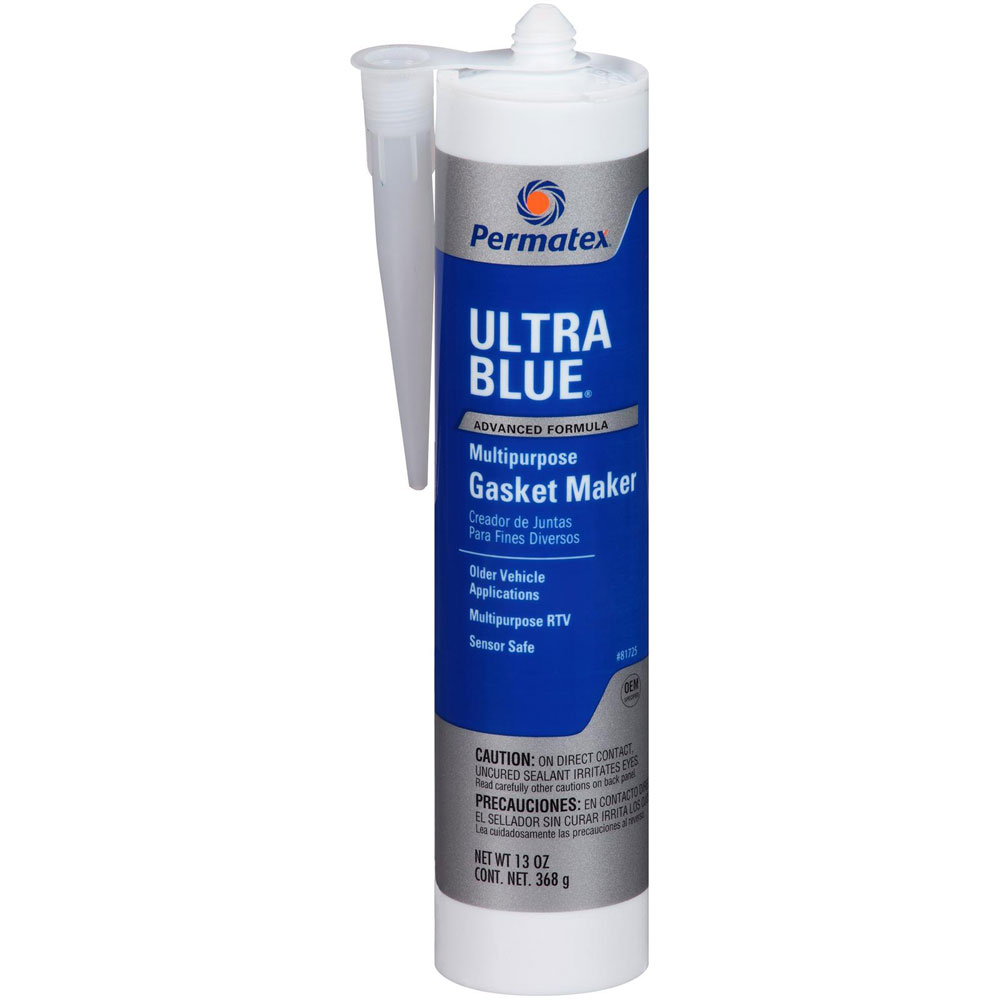 Photo for Permatex Gasket Sealant 81725; Ultra Blue RTV 13.00 oz. Cartridge Blue Silicone