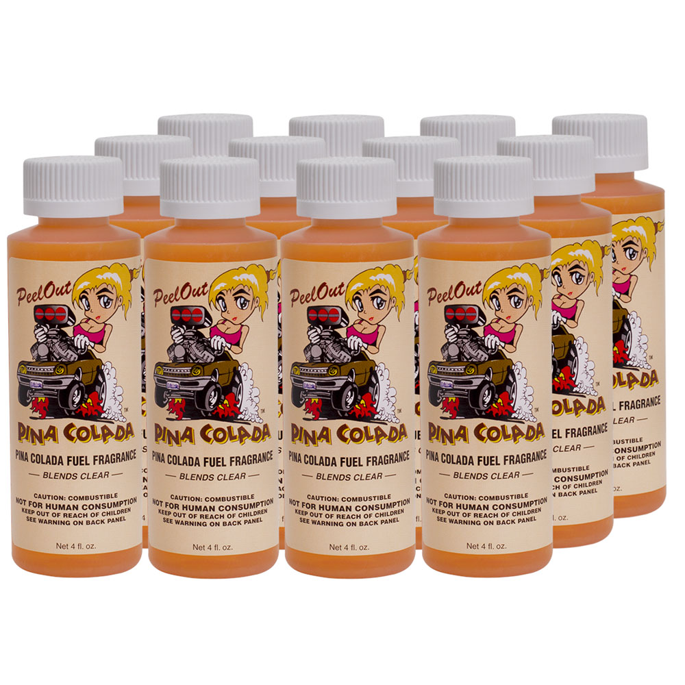 Photo for Power Plus Fuel Fragrance 19769-47(12-PACK); Peel Out Pina Colada 4.0 oz. 20 Gallon (gas), 10 Gallon (diesel), 35 Gallon (alcohol) 