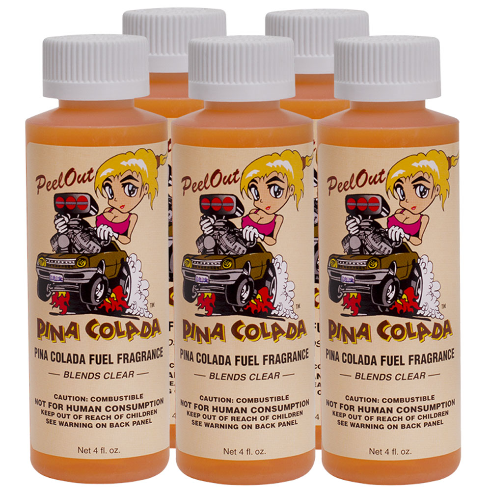 Photo for Power Plus Fuel Fragrance 19769-47(5-PACK); Peel Out Pina Colada 4.0 oz. 20 Gallon (gas), 10 Gallon (diesel), 35 Gallon (alcohol) 
