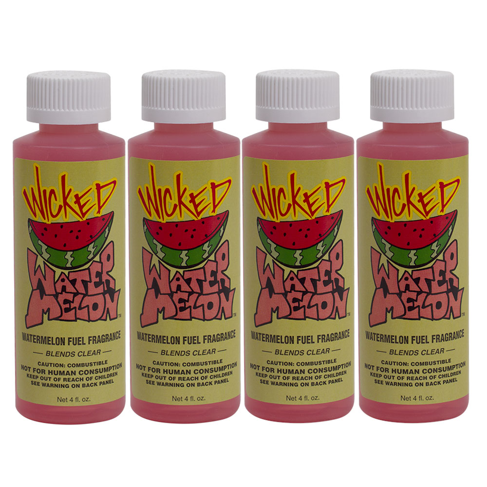 Photo for Power Plus Fuel Fragrance 19769-48(4-PACK); Wicked Watermelon 4.0 oz. 20 Gallon (gas), 10 Gallon (diesel), 35 Gallon (alcohol) 