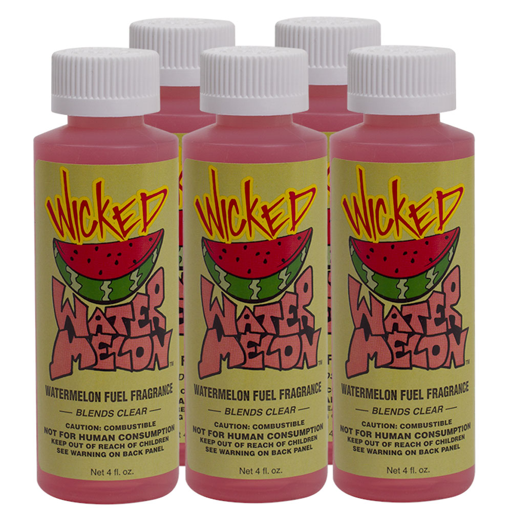 Photo for Power Plus Fuel Fragrance 19769-48(5-PACK); Wicked Watermelon 4.0 oz. 20 Gallon (gas), 10 Gallon (diesel), 35 Gallon (alcohol) 
