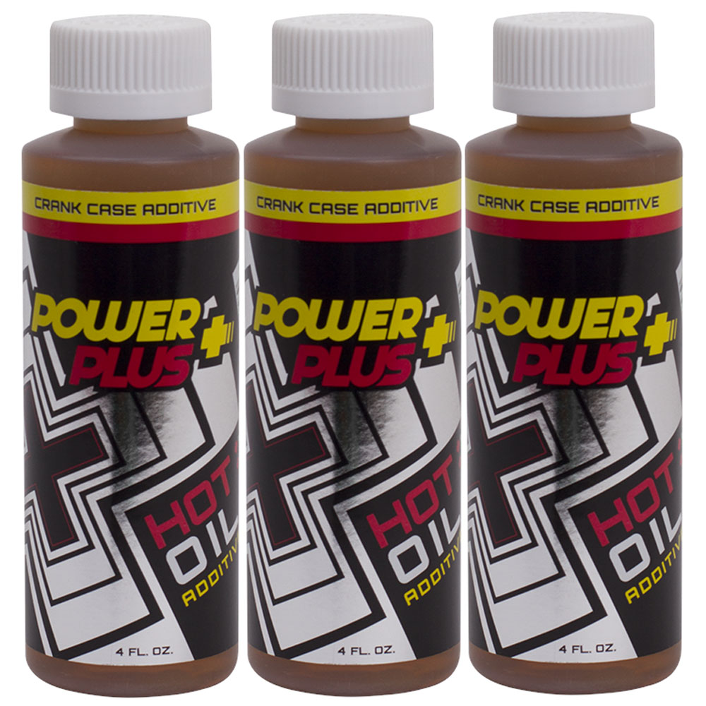 Photo for Power Plus Engine Oil Additive 19769-58(3-PACK); Hot Oil 4.0 oz. Combustion Enhancer 