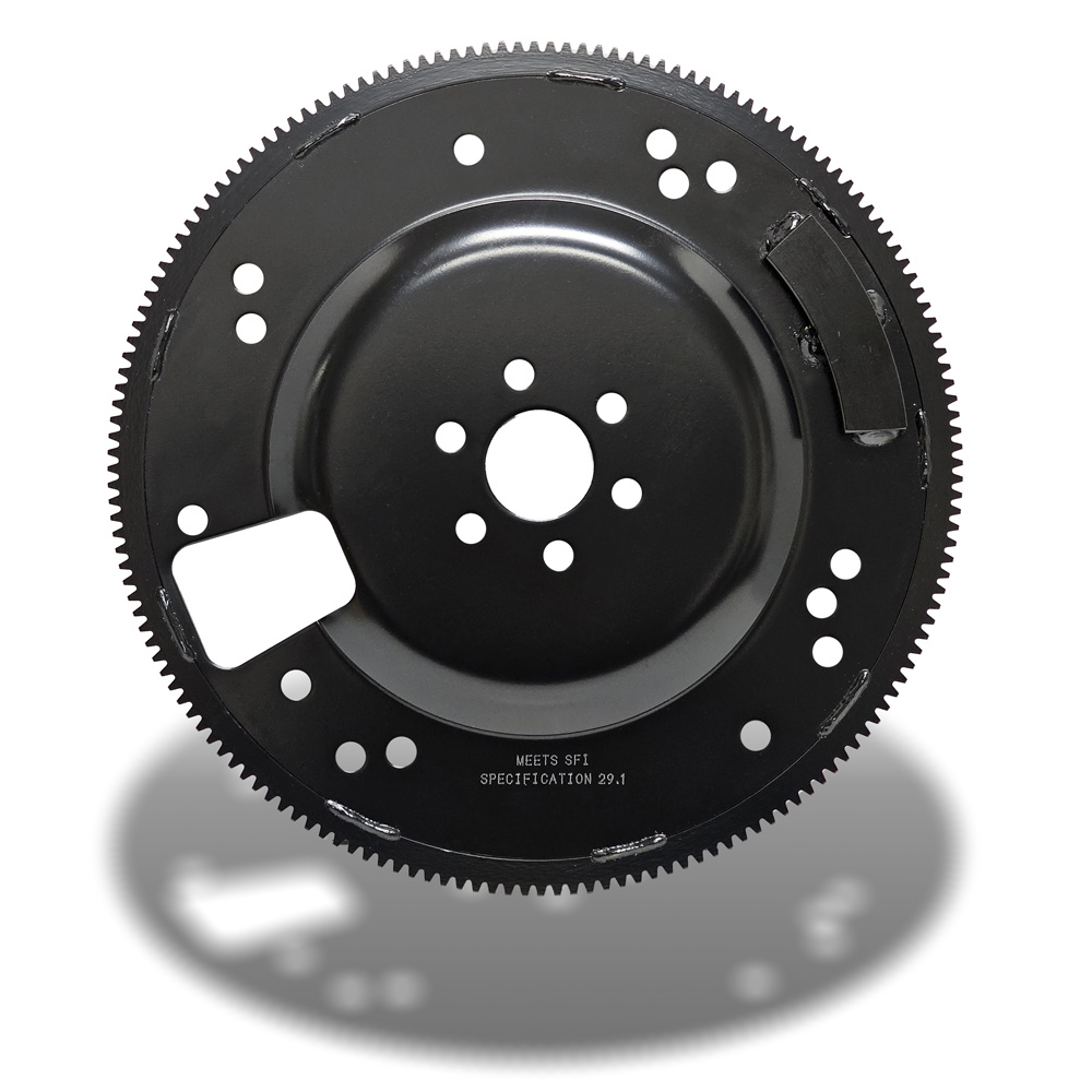 PRW Flexplate 2030272; Pro Series 164t 50oz. External Steel for 1982 to 1995 Ford 302 C4, AR70W, AOD, TH350, TH400 